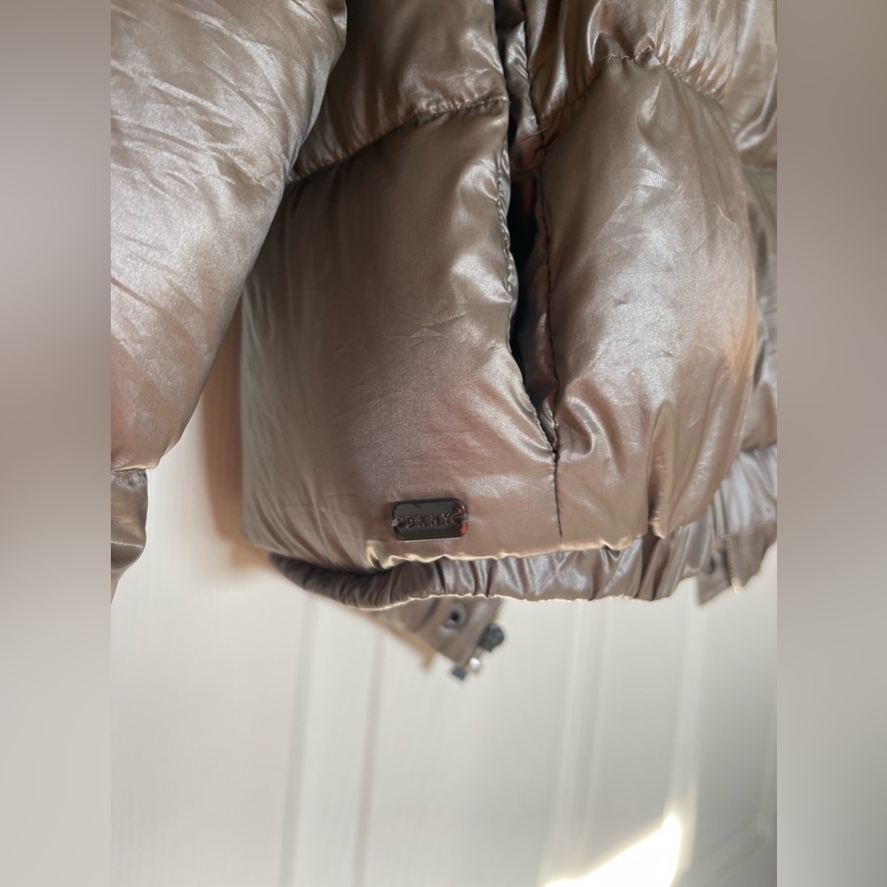 DKNY 90% duck down puffer jacket - Picture 6 of 7